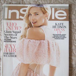 INSTYLE MAGAZINE KATE HUDSON JULY 2014 *